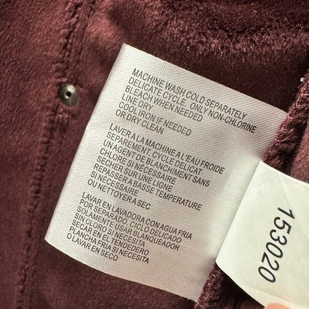 Michael Kors Softshell Jacket Womens Large Belted Hooded Burgundy Trench Coat